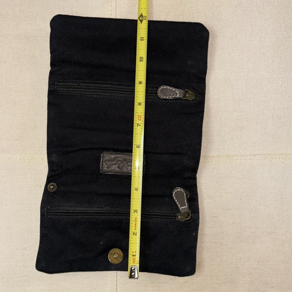 Free People Brown Fold-Over Leather Wallet - Picture 10 of 13